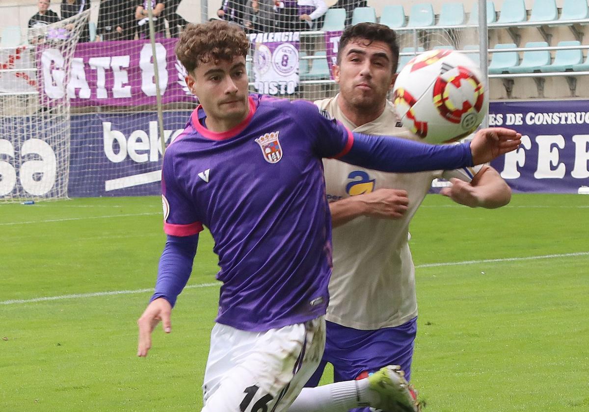 Enfrentamiento entre el Palencia CF y el Palencia Cristo.