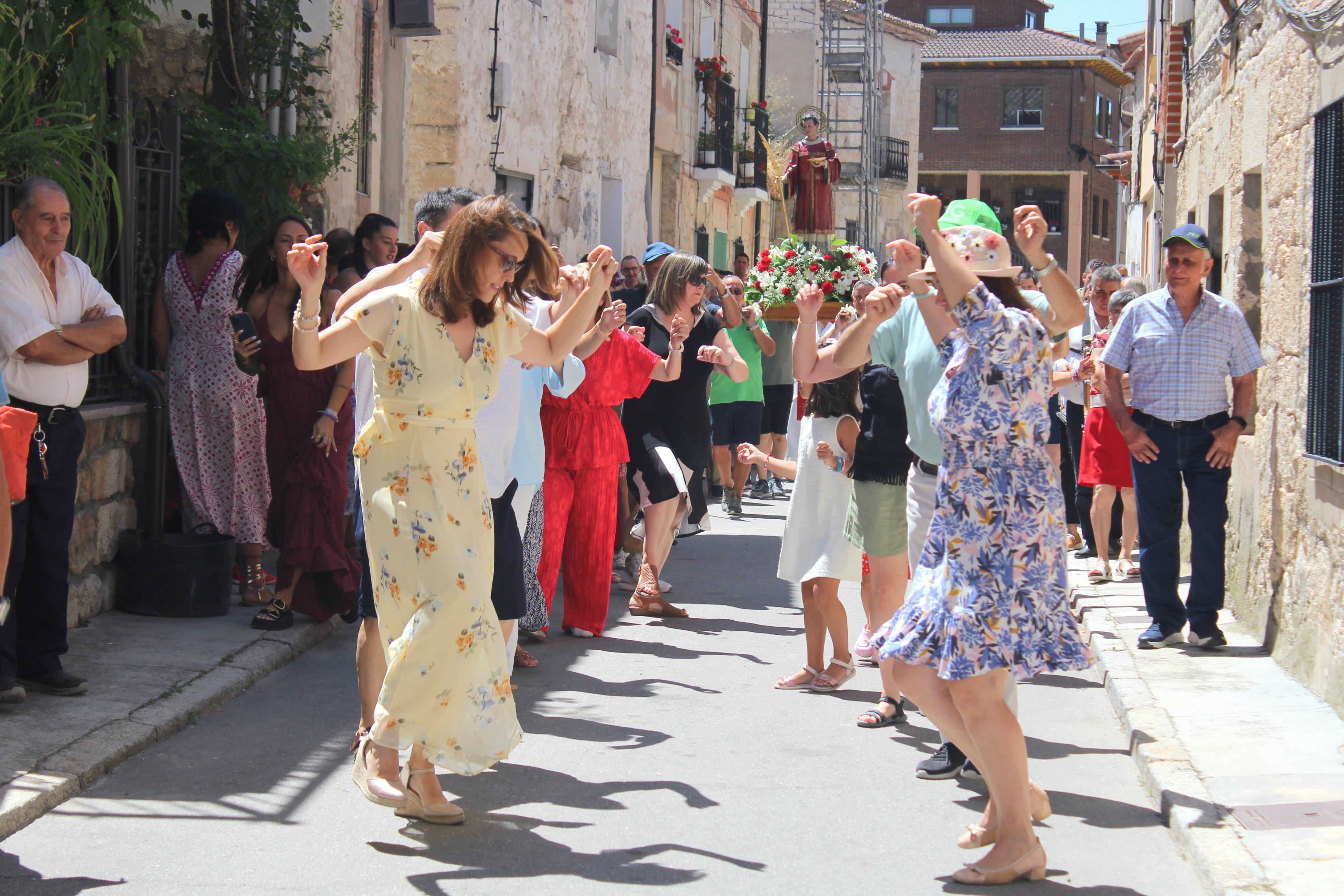 Fiestas en honor a San Román en Cobos de Cerrato