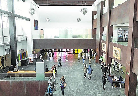 Interior del hospital Río Hortega.