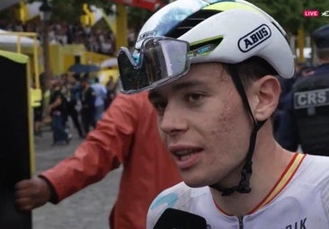 Iván Romeo a Alberto Contador: «Peor que hoy no creo que pase una etapa en París en mi vida»