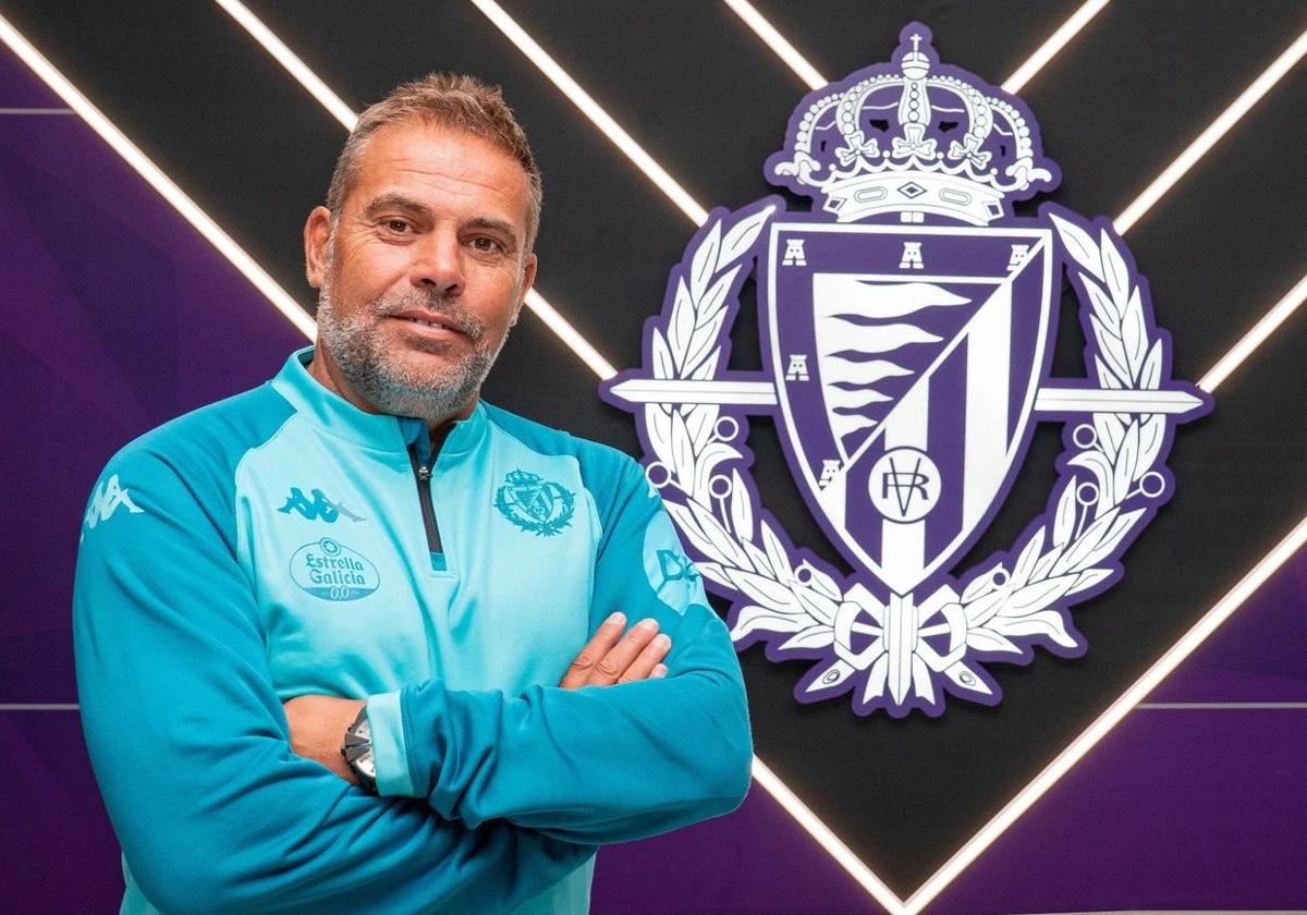 Chuchi Macón, presentado como nuevo entrenador del Real Valladolid Femenino.