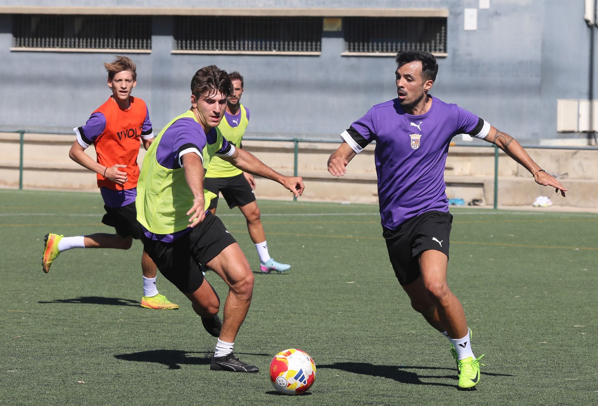 Ya rueda el balón en la pretemporada del Palencia CF