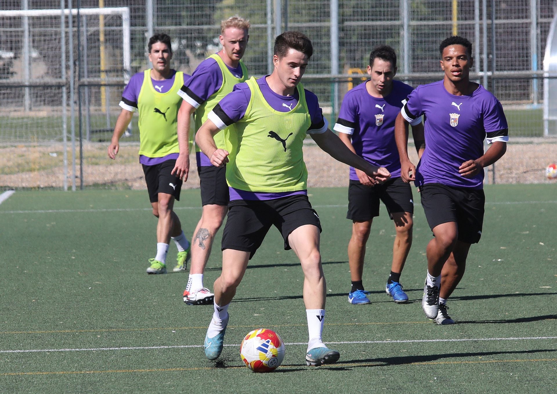 Ya rueda el balón en la pretemporada del Palencia CF