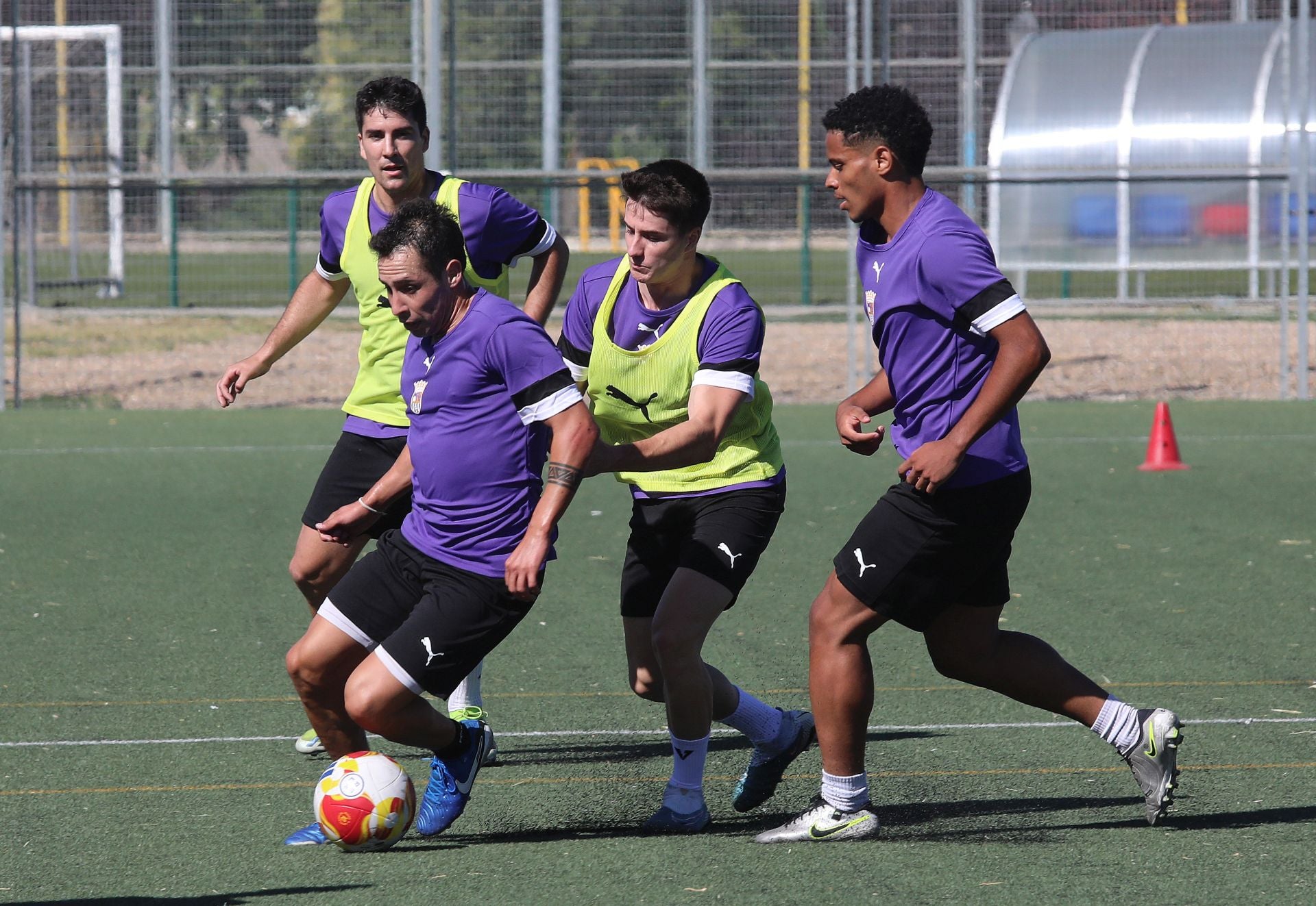 Ya rueda el balón en la pretemporada del Palencia CF