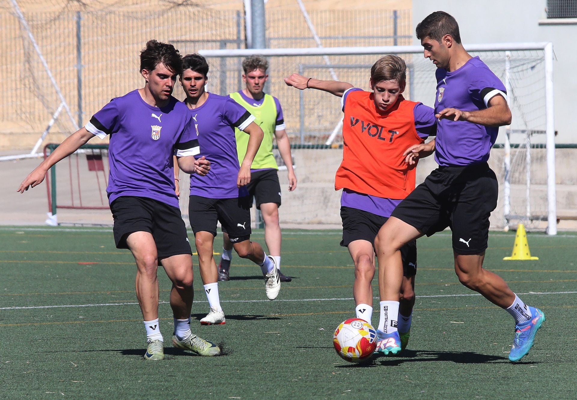 Ya rueda el balón en la pretemporada del Palencia CF