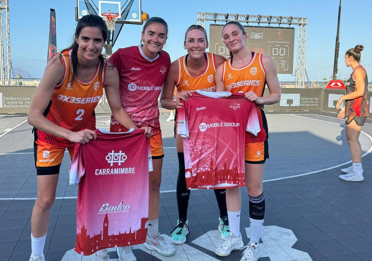 Las integrantes del 3G Valladolid 3x3.