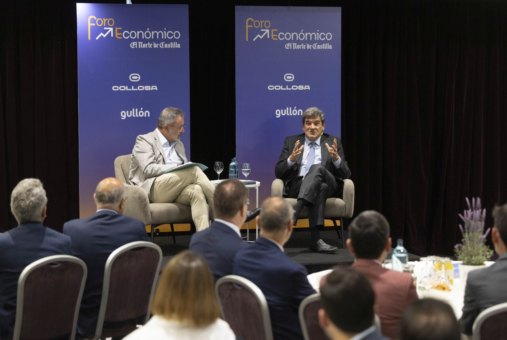 Asistentes al Foro Económico de El Norte de Castilla