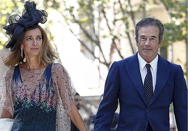 Ioannes Osorio, conde de Fuensaladaña, en una imagen con Blanca Suelves, cuando ambos estaban casados.