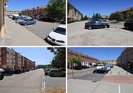 Cuatro plazas de Nueva Segovia que serán reformadas en los próximos meses.