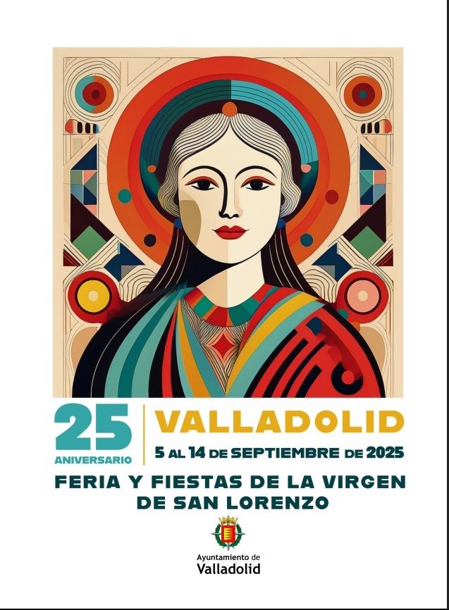 El cartel anunciador este año de las fiestas de Valladolid.