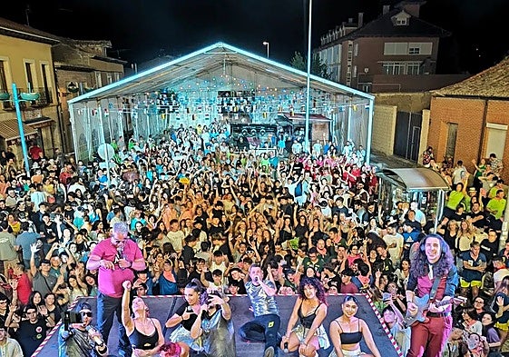Orquesta Marsella durante las fiestas del Señor Sacramentado durante el pasado mes de junio.