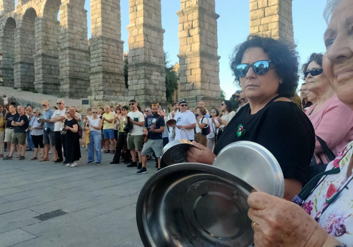 Cacerolada, este miércoles, en Segovia «contra el genocidio de Israel en Palestina».