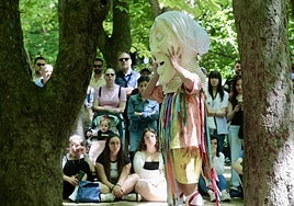 Alberto Velasco, durante su propuesta 'Mover montañas', en el último TAC.