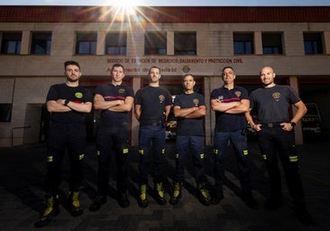 Los bomberos que intervinieron en la explosión de Goya: «Lo prioritario fue el rescate de las personas»