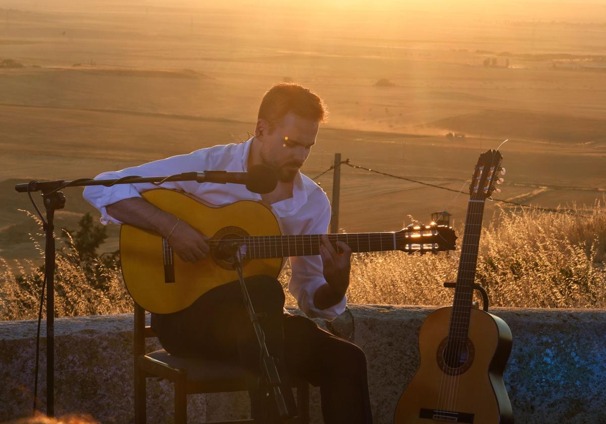Puesta de sol musical desde Autilla del Pino