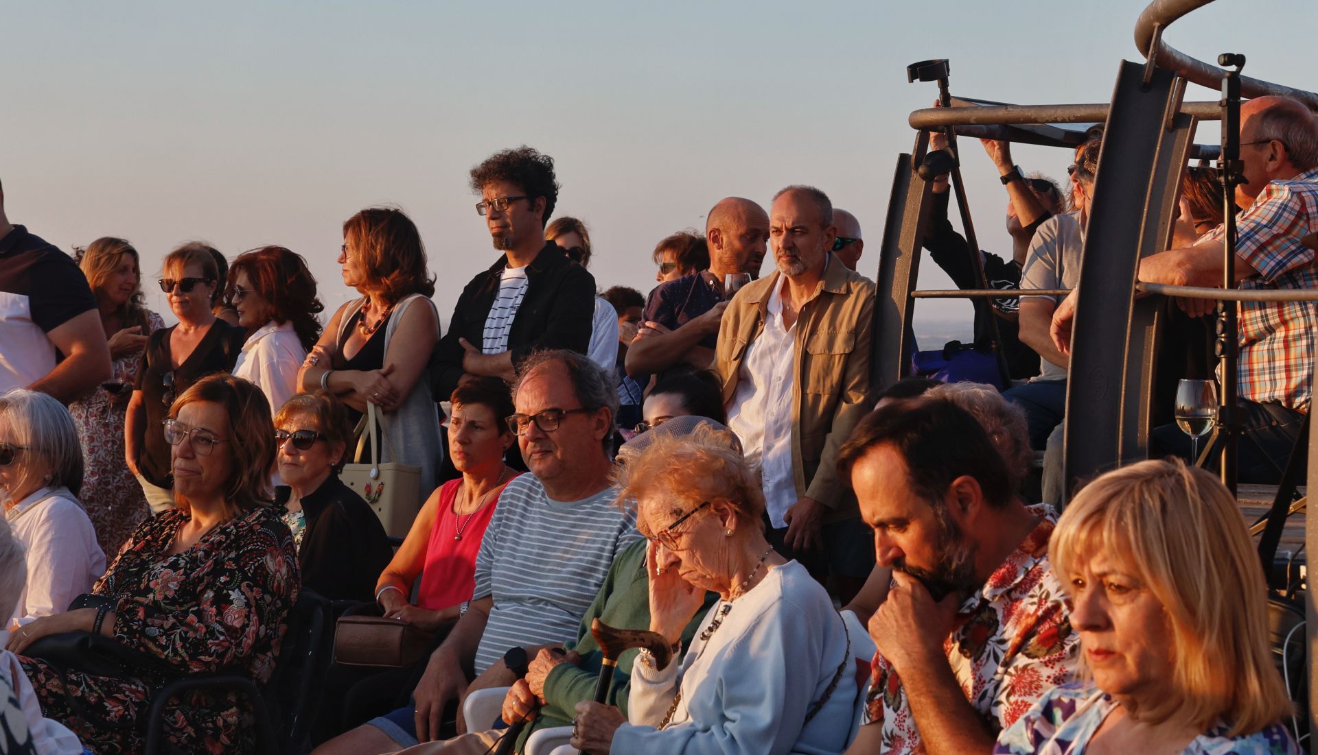 Puesta de sol musical desde Autilla del Pino