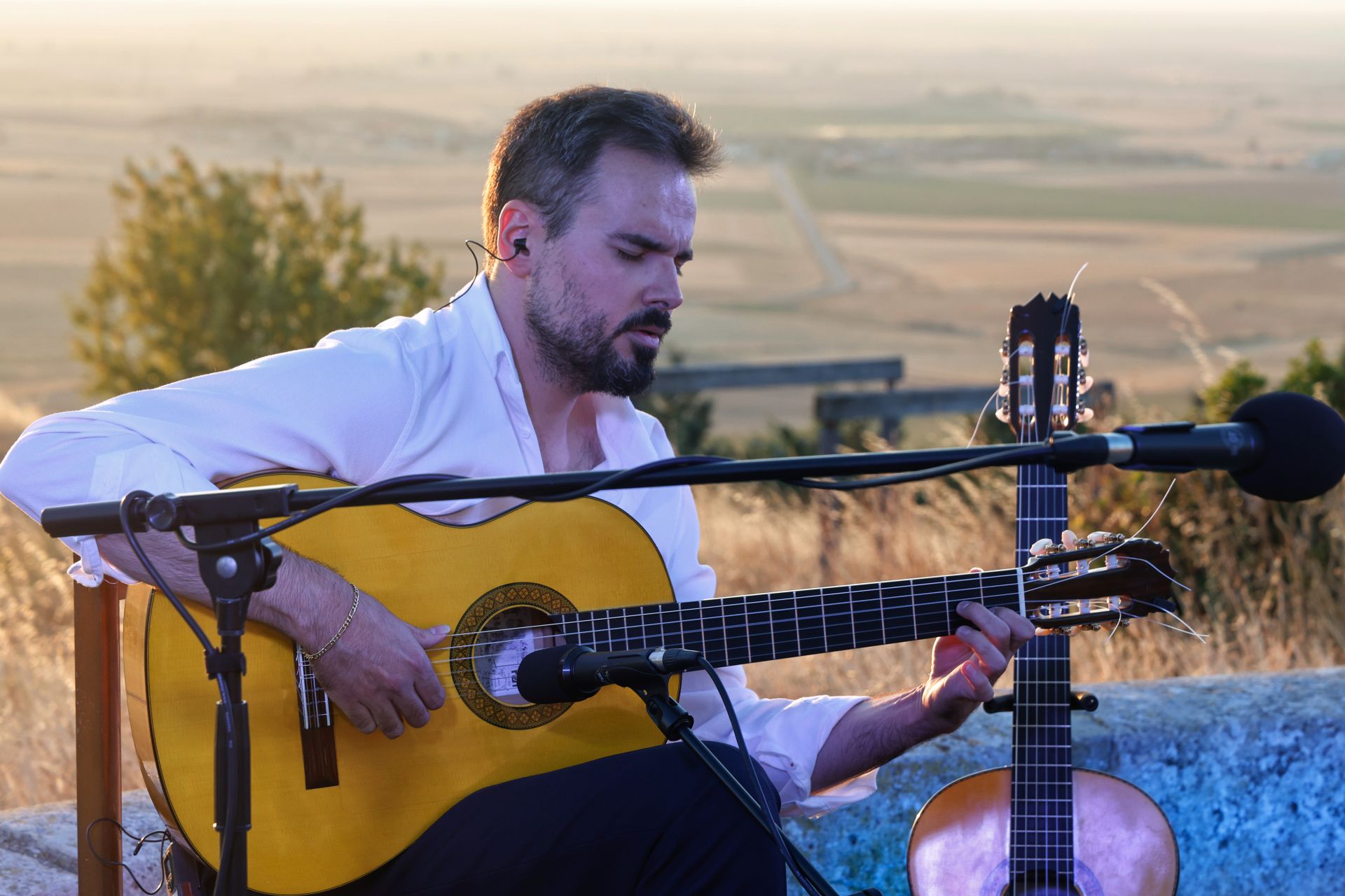 Puesta de sol musical desde Autilla del Pino