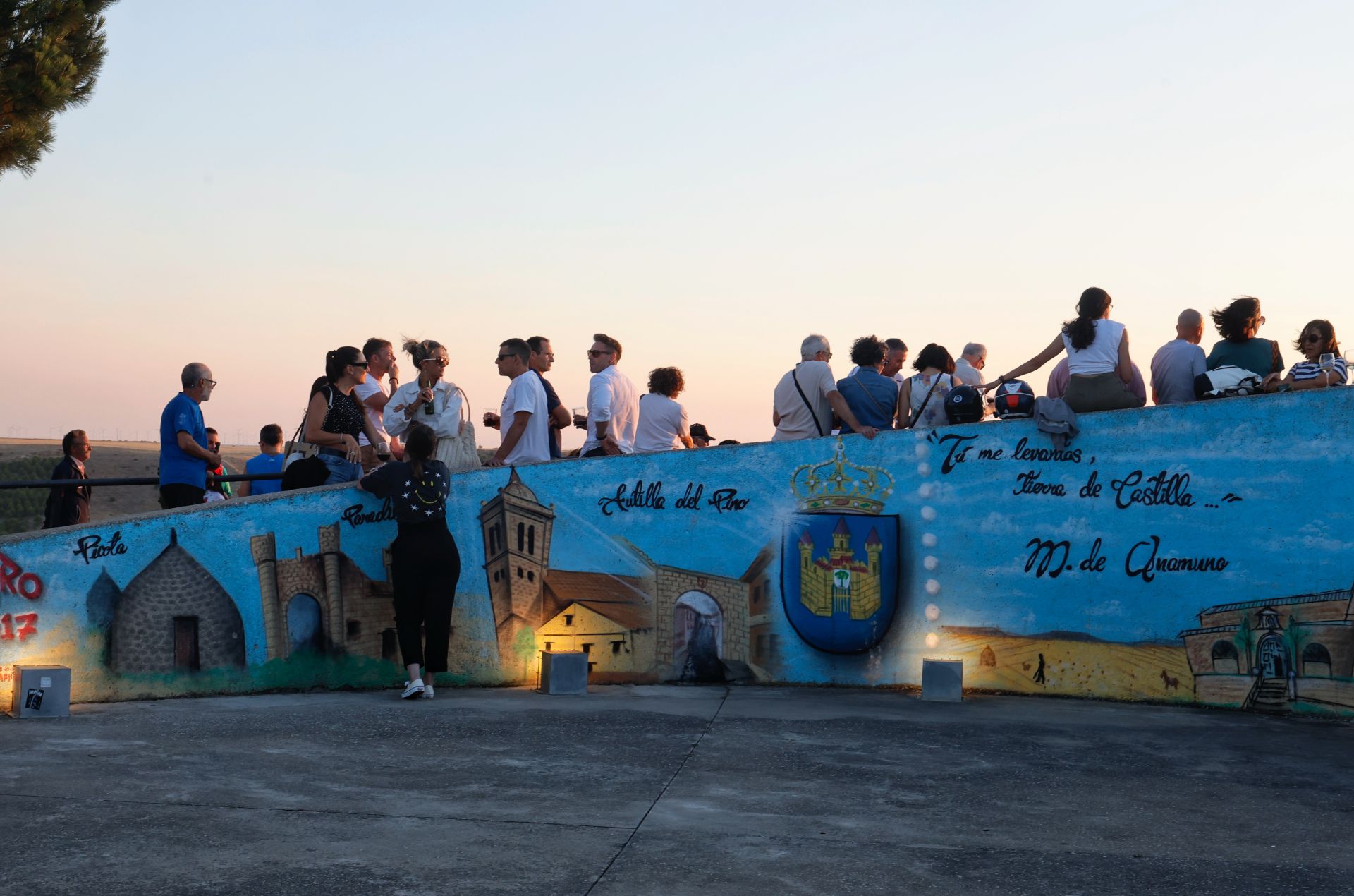 Puesta de sol musical desde Autilla del Pino