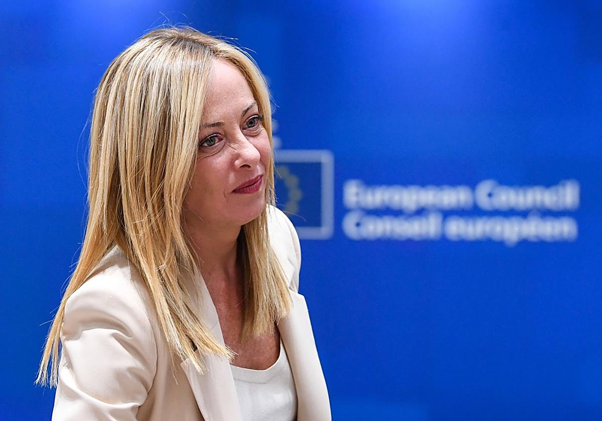 Giorgia Meloni.