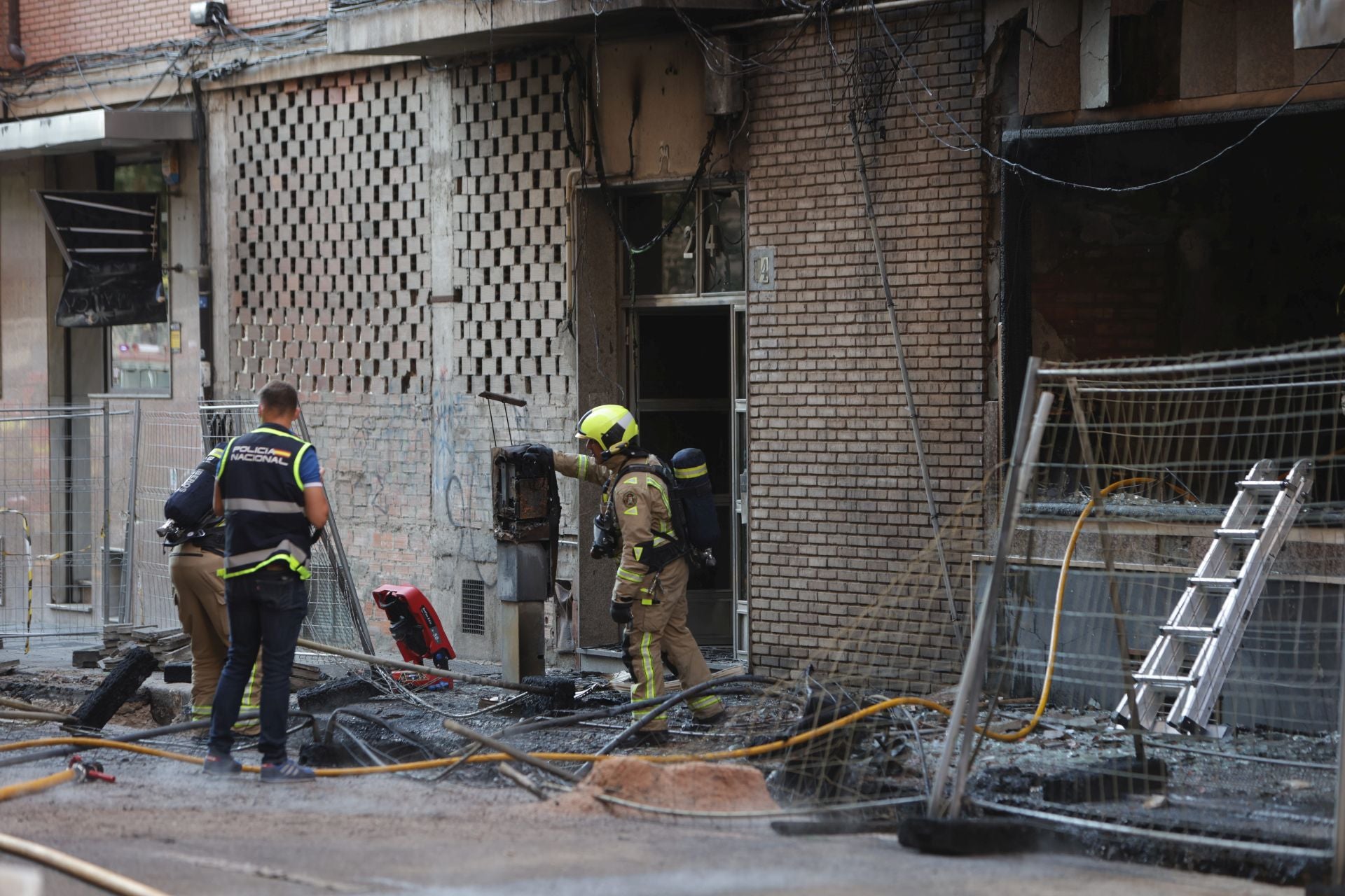 Explosión de una tubería de gas en Zamora