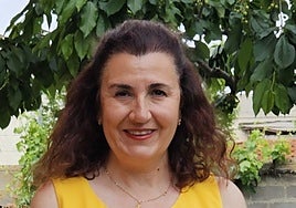 Olga Llorente, alcaldesa de Valverde del Majano