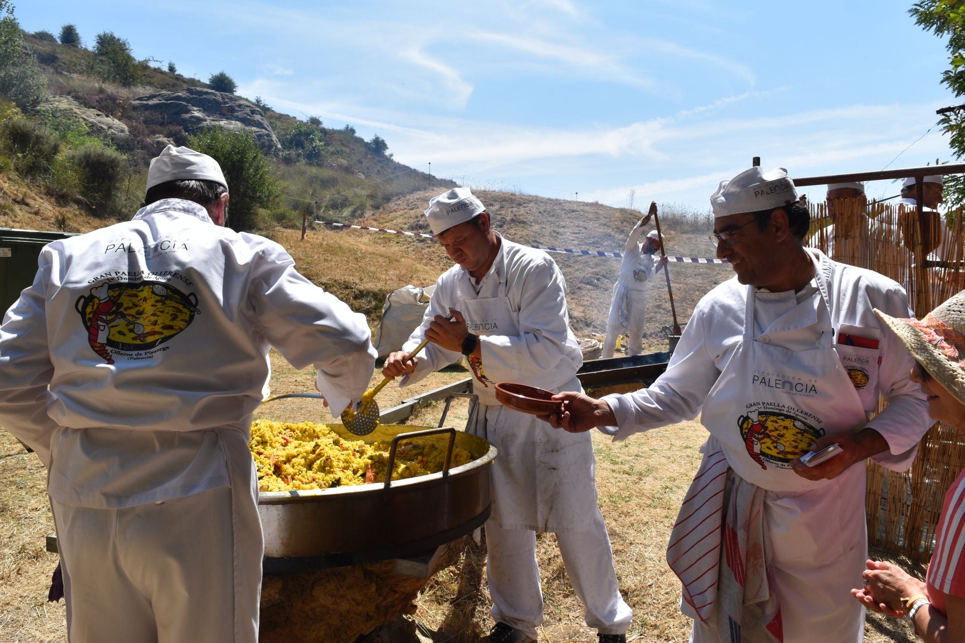 1.500 raciones de paella en Olleros de Pisuerga
