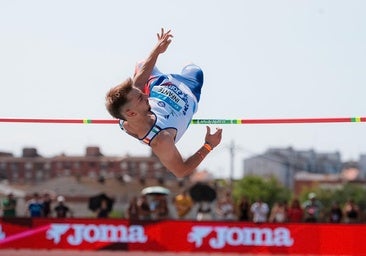 El palentino Álvaro Infante se proclama campeón de España en salto de altura
