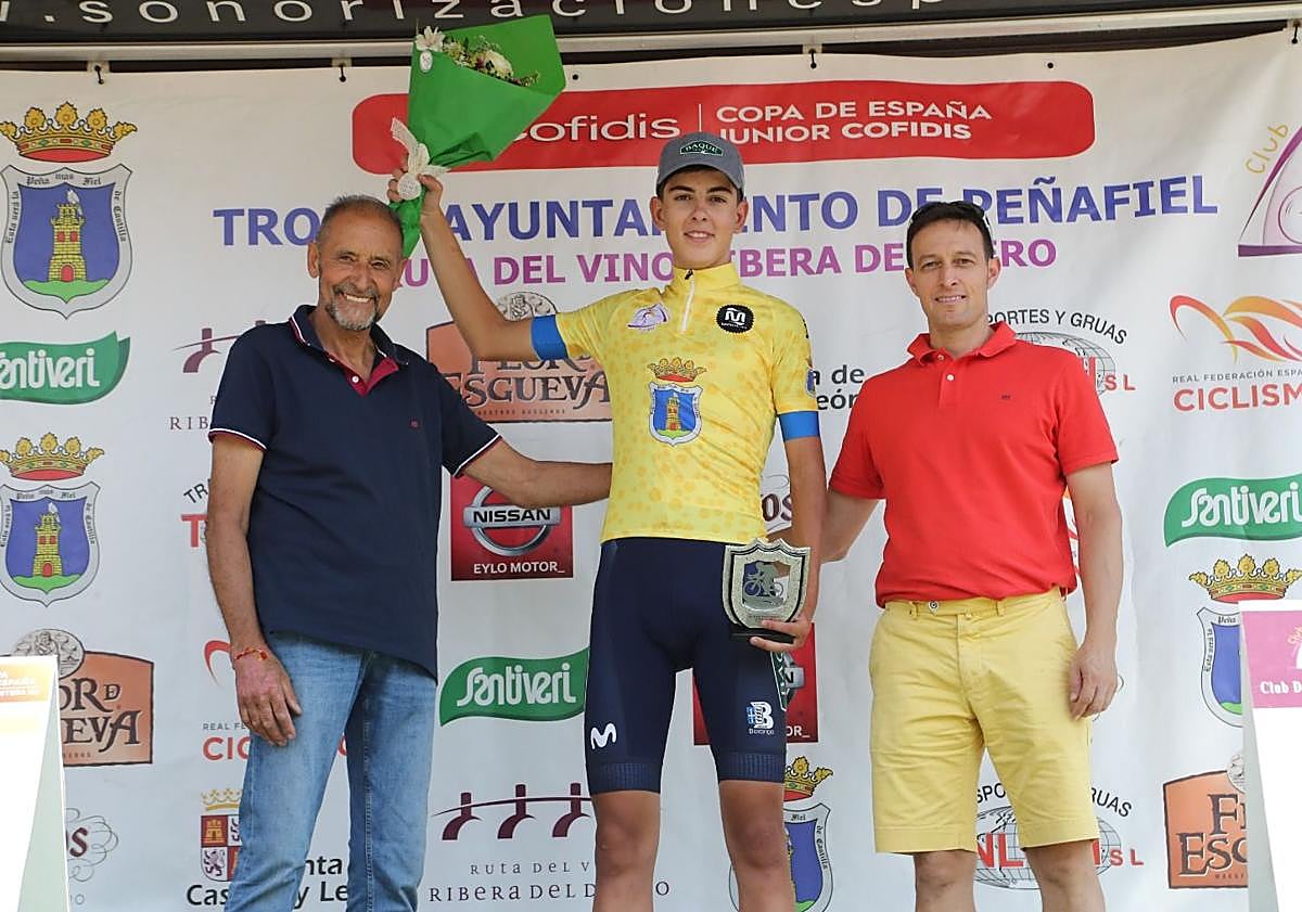 Imagen principal - Álvaro Sansano sucede a su compañero Cubillas en el palmarés del Trofeo de Peñafiel