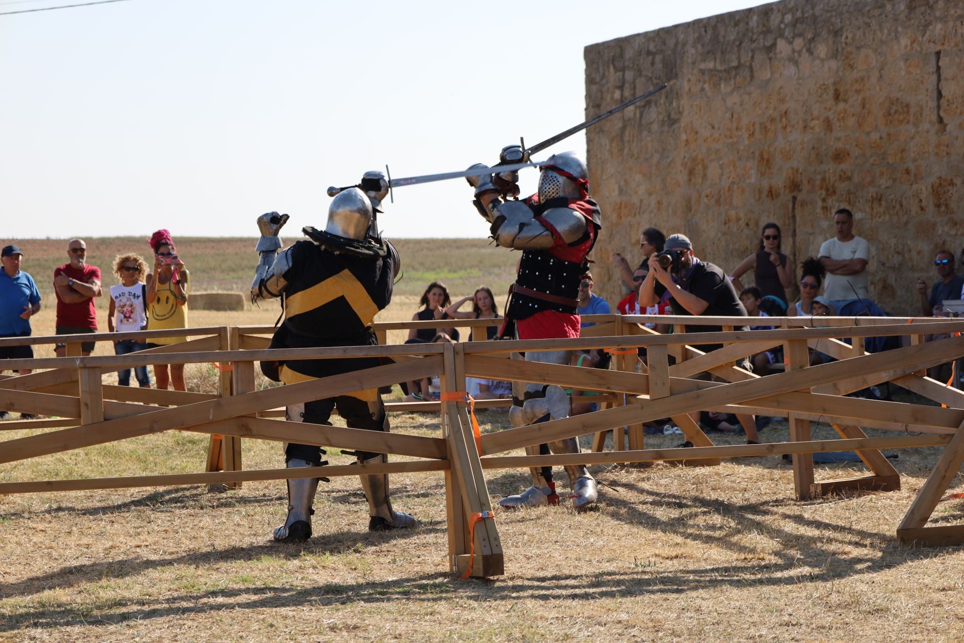 Conoce la lucha medieval Vía Aquitania de Osorno