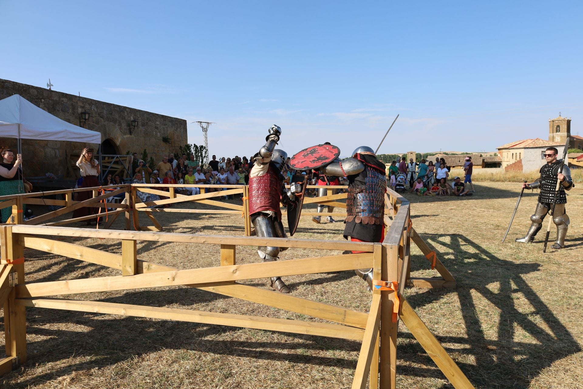 Conoce la lucha medieval Vía Aquitania de Osorno