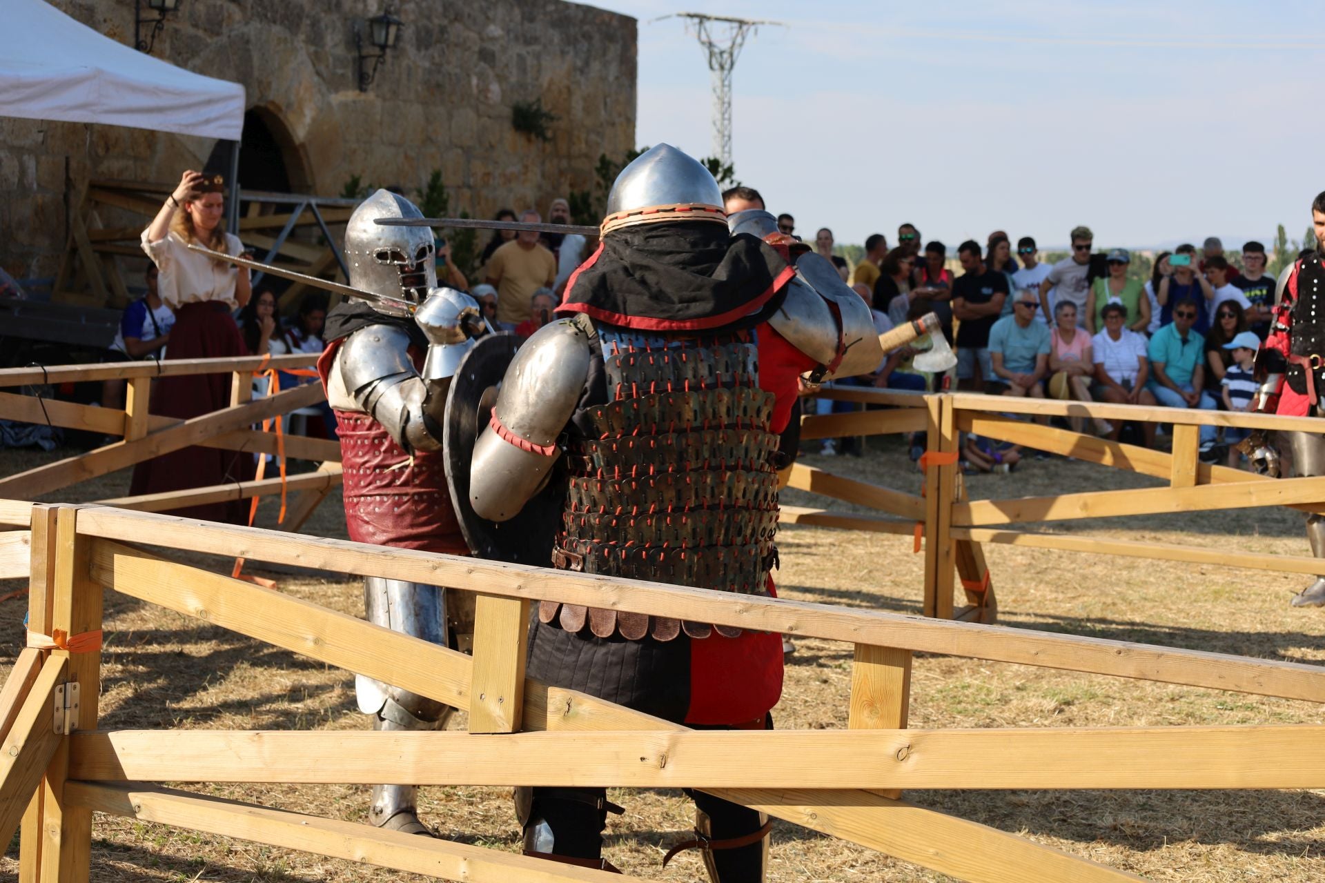 Conoce la lucha medieval Vía Aquitania de Osorno