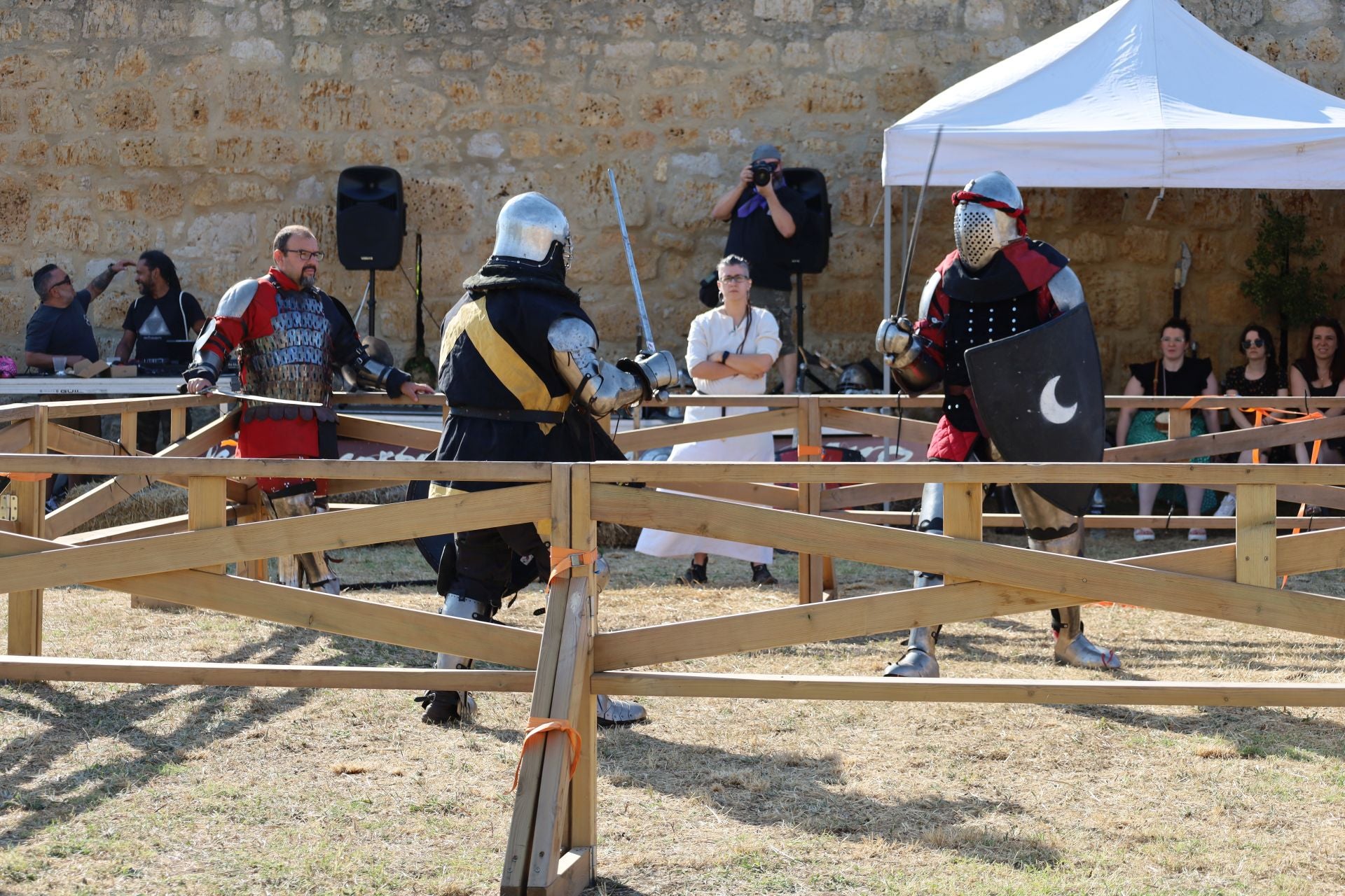 Conoce la lucha medieval Vía Aquitania de Osorno