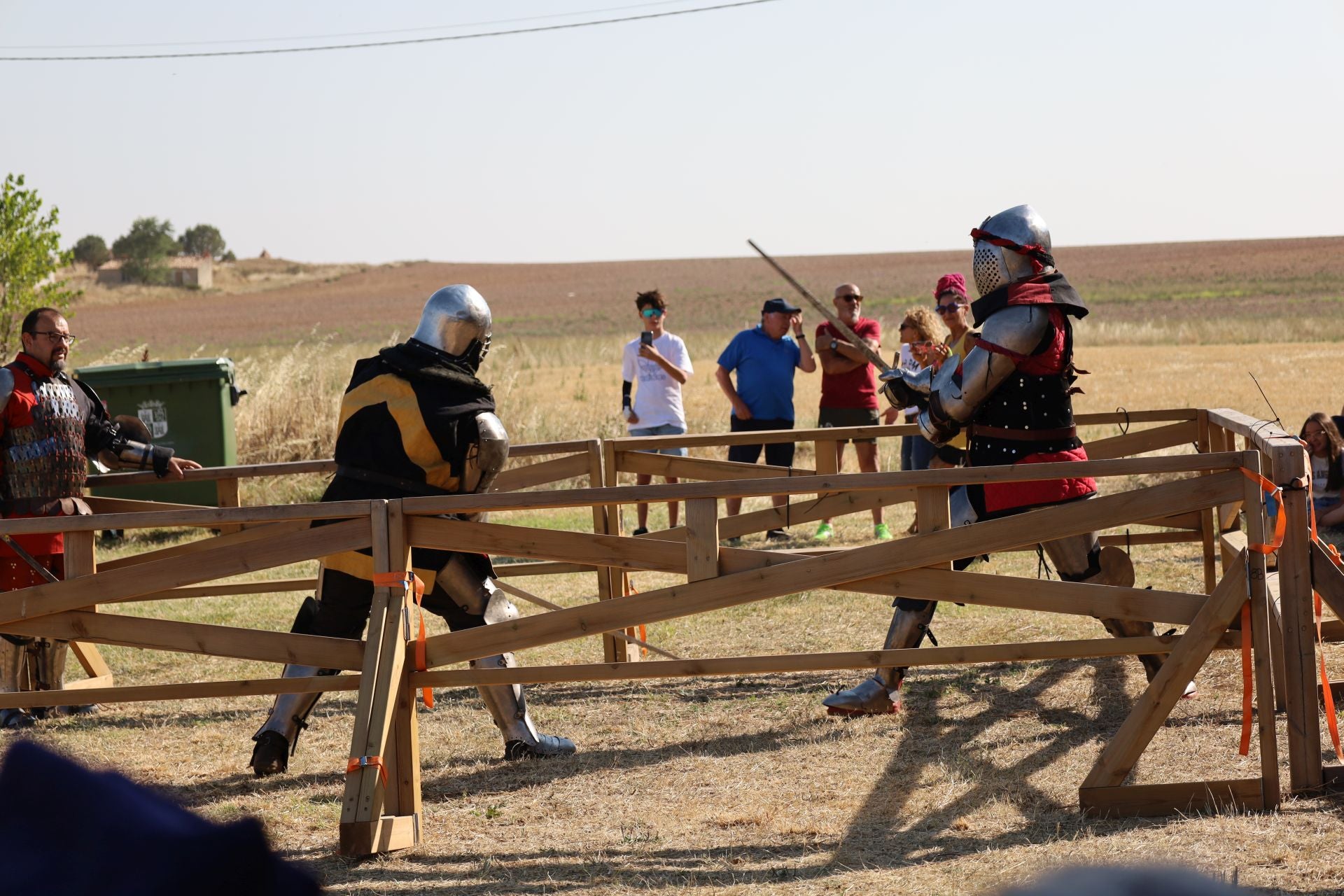 Conoce la lucha medieval Vía Aquitania de Osorno