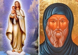 Nuestra Señora de las Nieves y San Abel.
