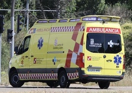 Ambulancia de Sacyl, en imagen de archivo.