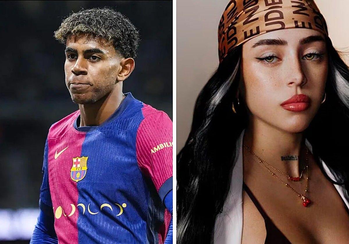 Lamine Yamal y Nicki Nicole.