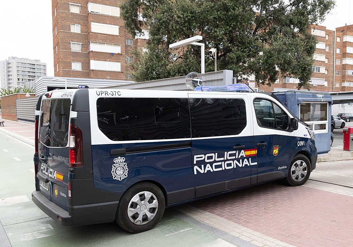 Furgón de la Policía Nacional, en imagen de archivo.