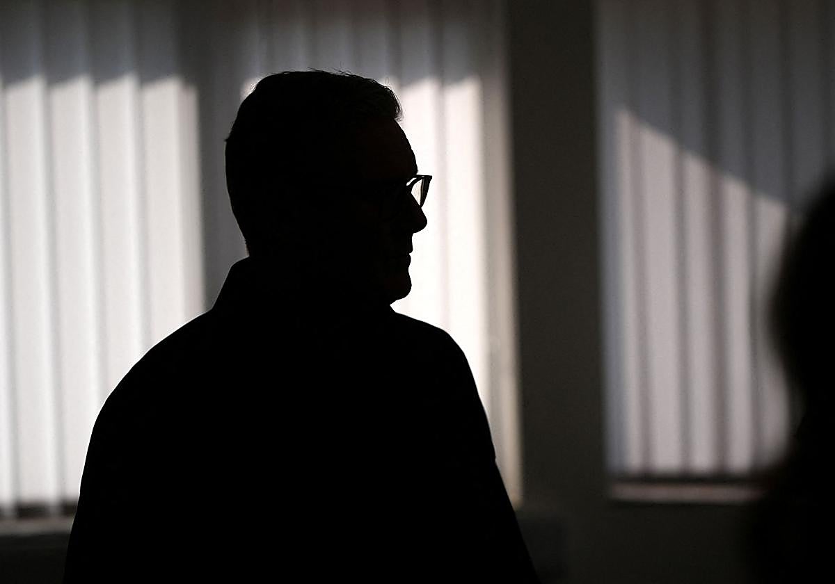 El primer ministro británico, Keir Starmer, durante una visita a Buckinghamshire.