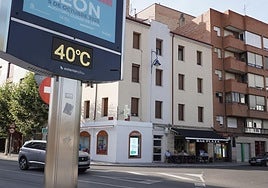 Altas temperaturas en León.