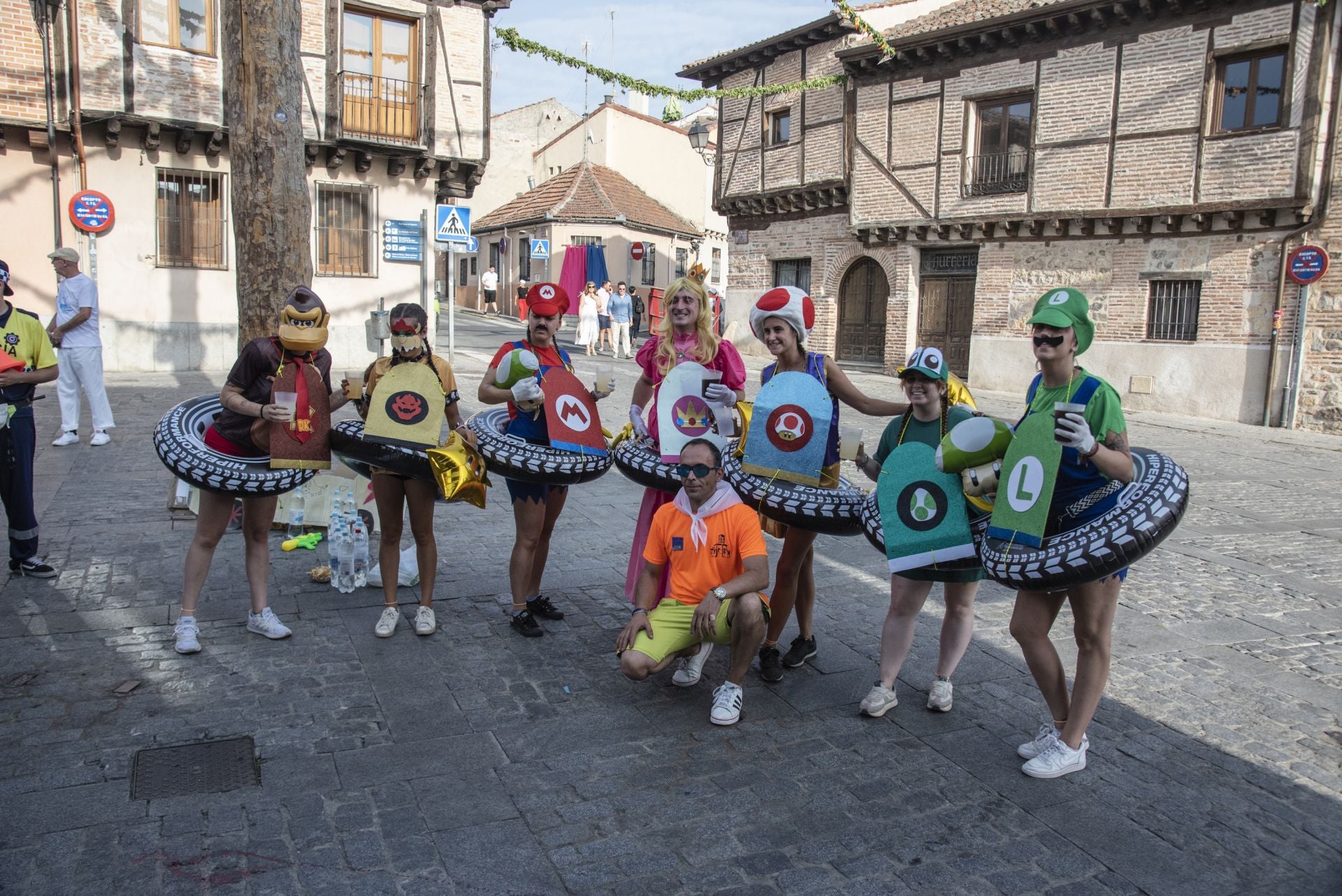 Fotos del inicio de las fiestas de San Lorenzo en Segovia