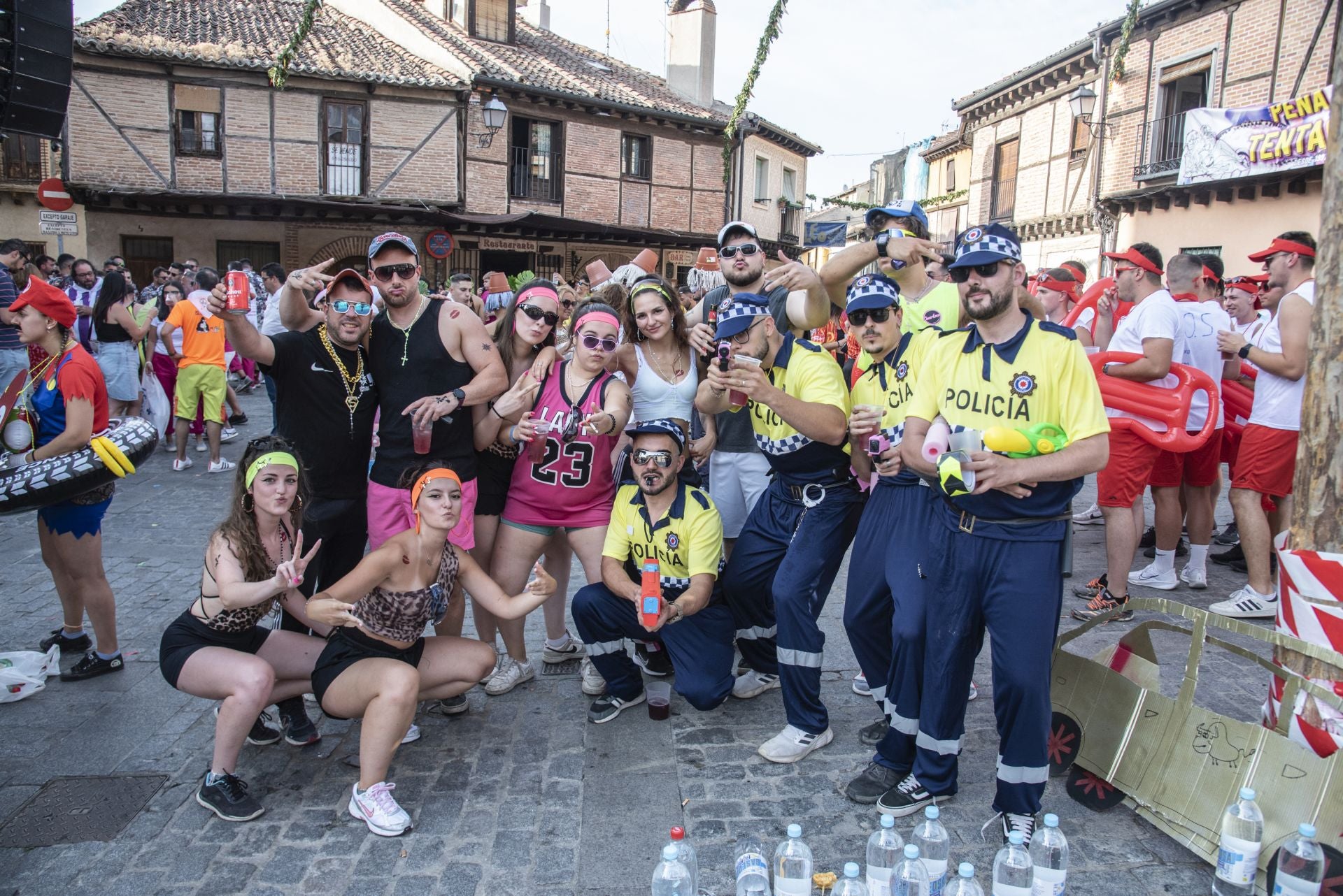Fotos del inicio de las fiestas de San Lorenzo en Segovia