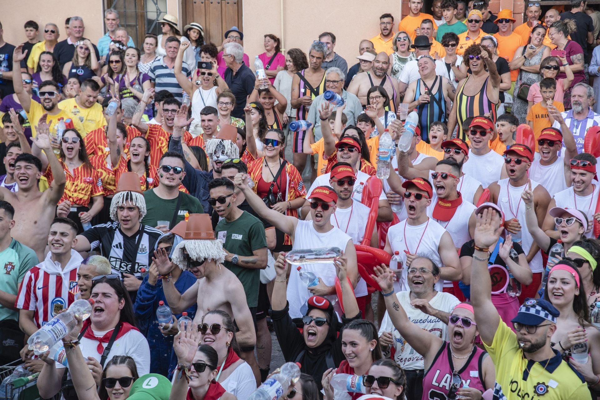 Fotos del inicio de las fiestas de San Lorenzo en Segovia