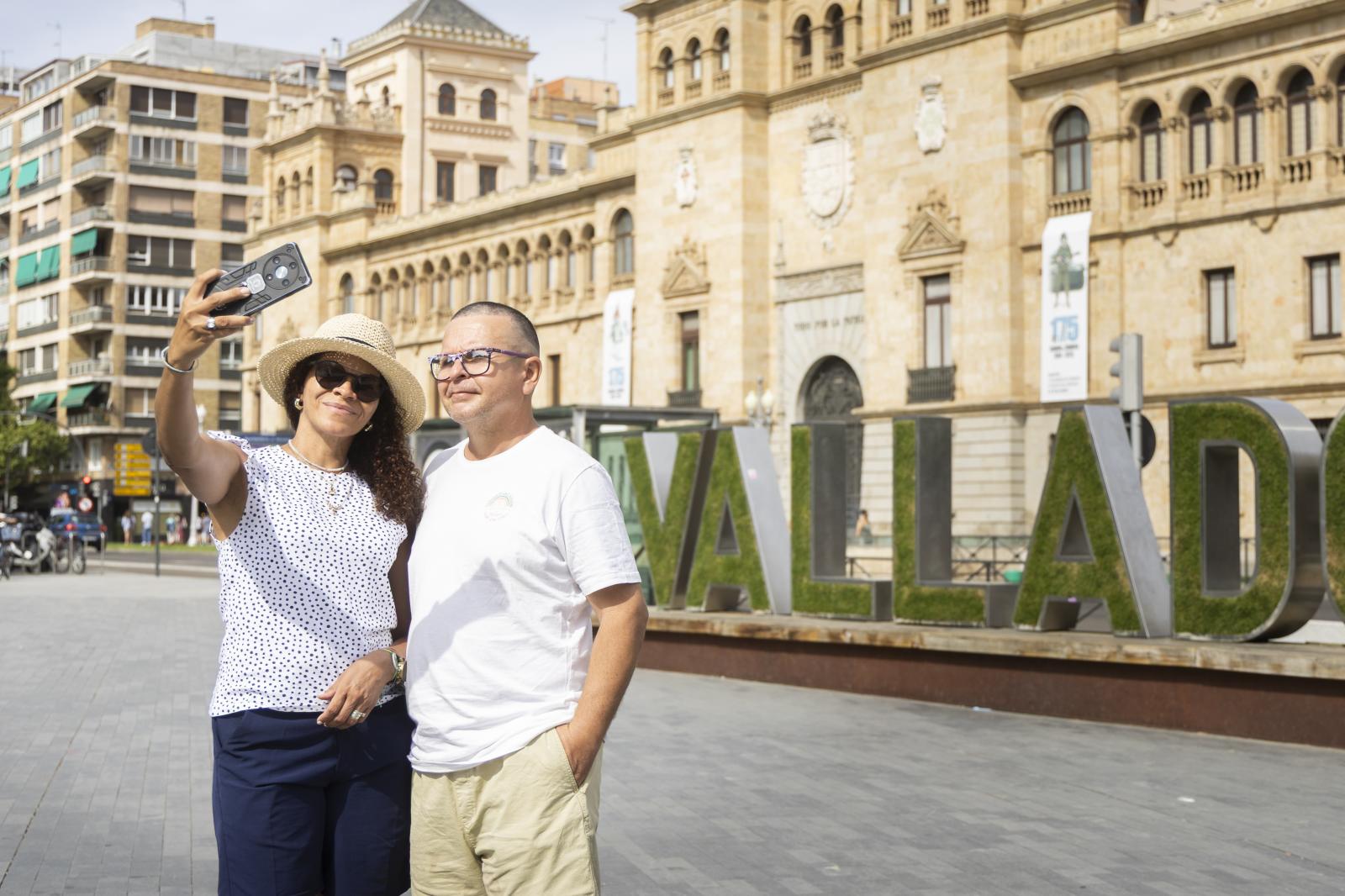 Agosto, turismo y Valladolid: «Está poco masificado y nos ha sorprendido mucho su patrimonio cultural»