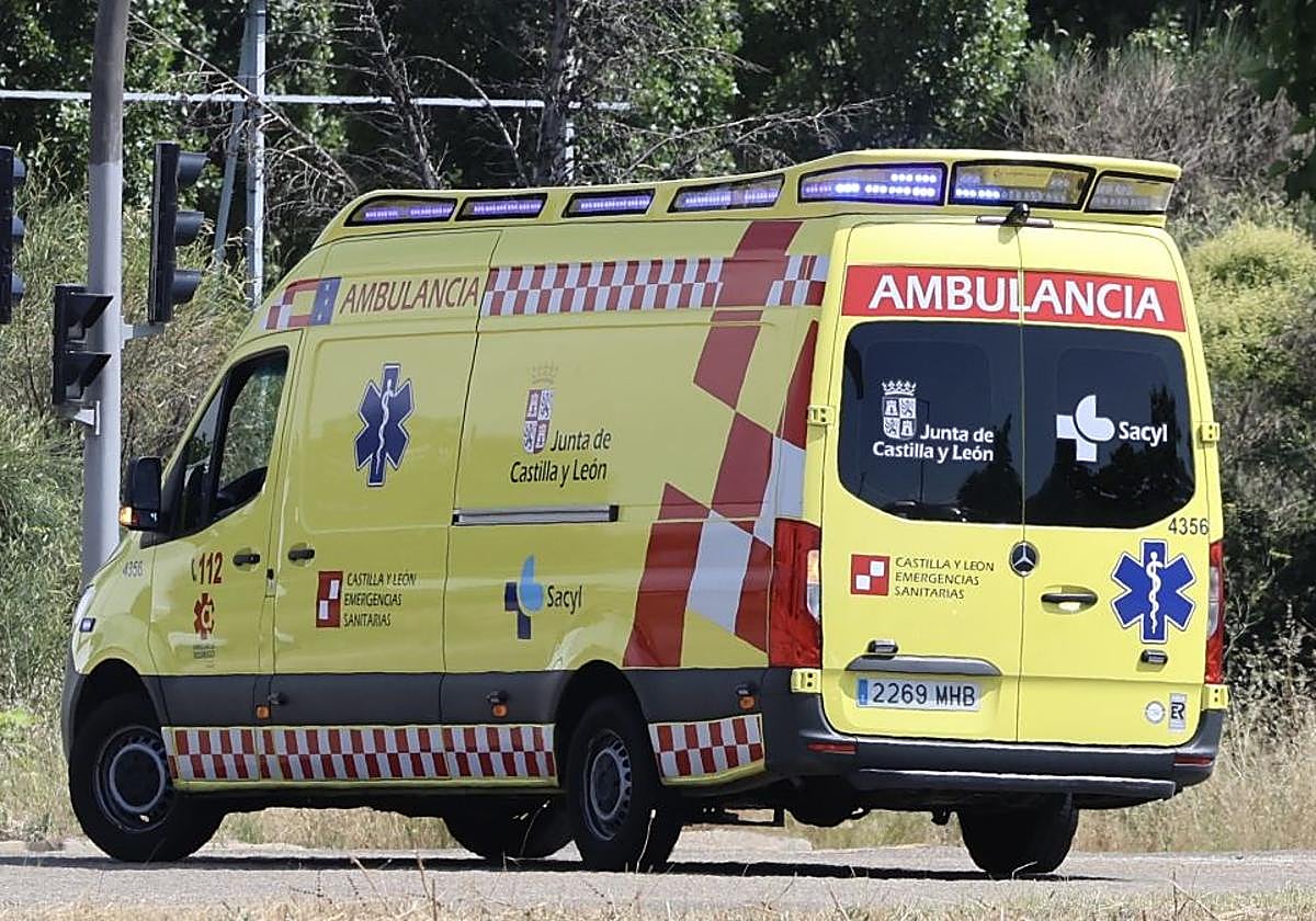 Ambulancia de Sacyl, en imagen de archivo.