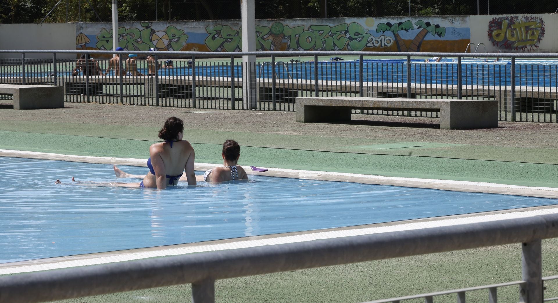 Así vive Palencia la ola de calor