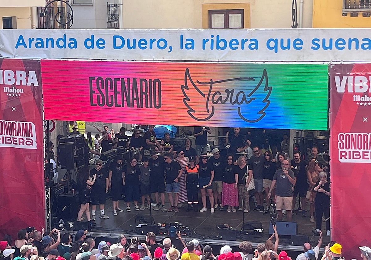 La organización de Sonorama rinde homenaje a 'Tara', un compañero fallecido y da su nombre al escenario del Trigo.