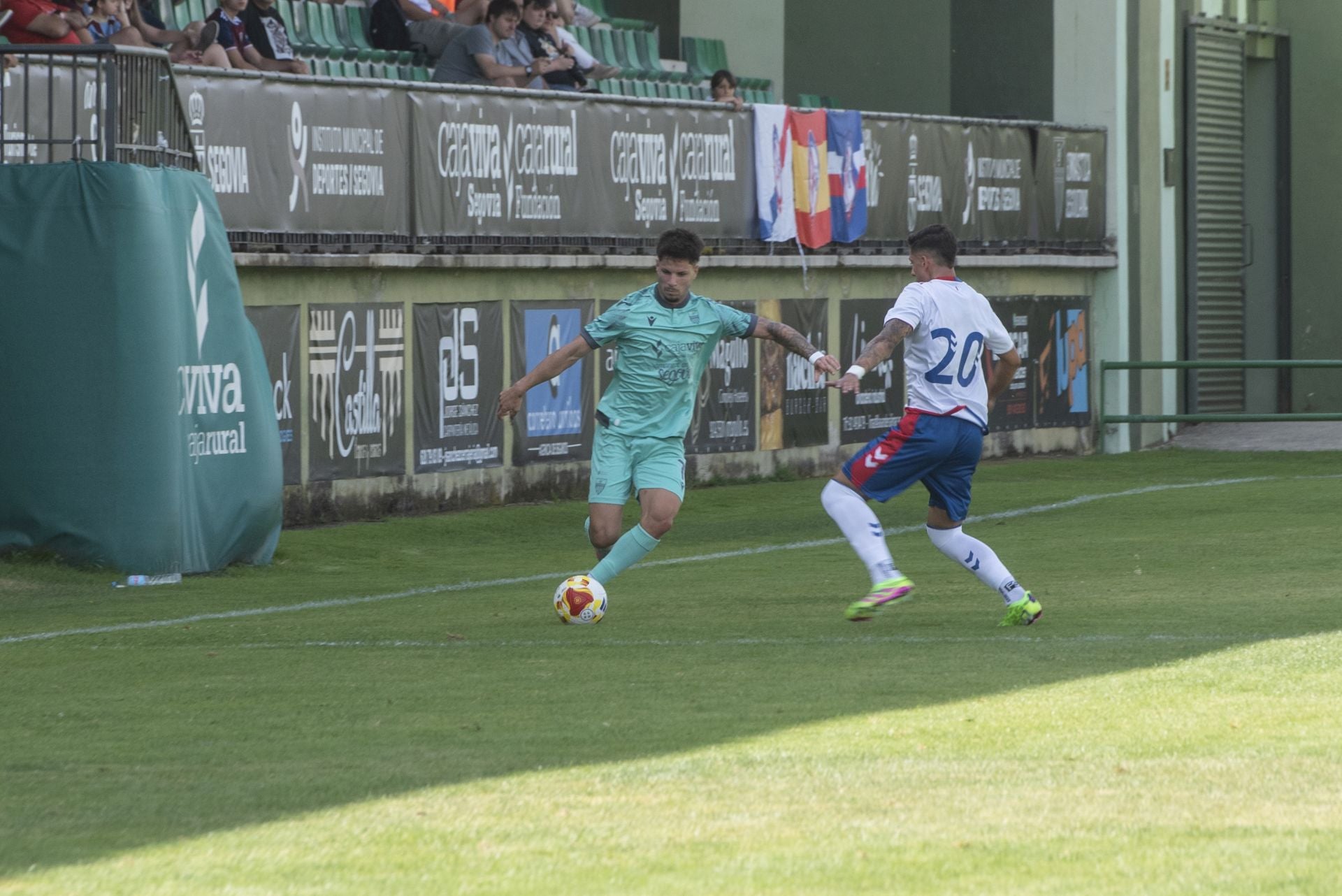 Fotos del partido entre la Segoviana y el Rayo Majadahonda
