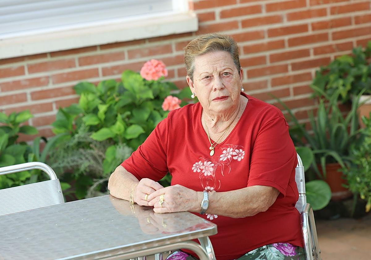 Josefa Rodríguez, vallisoletana de 84 años.