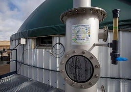 Imagen de archivo de una planta de biometano en Burgos.