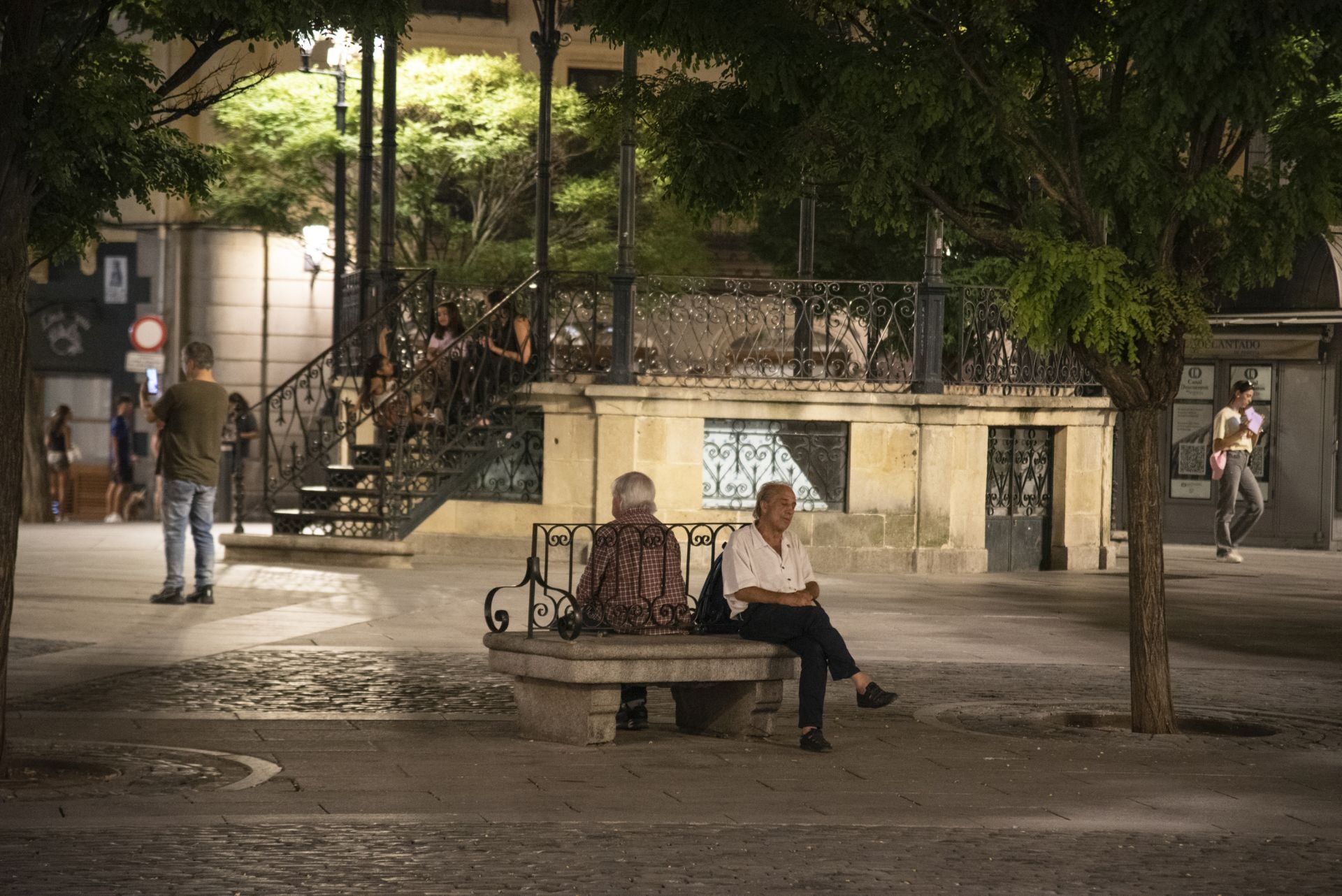 Fotos: así pasa Segovia la ola de calor por el día y por la noche